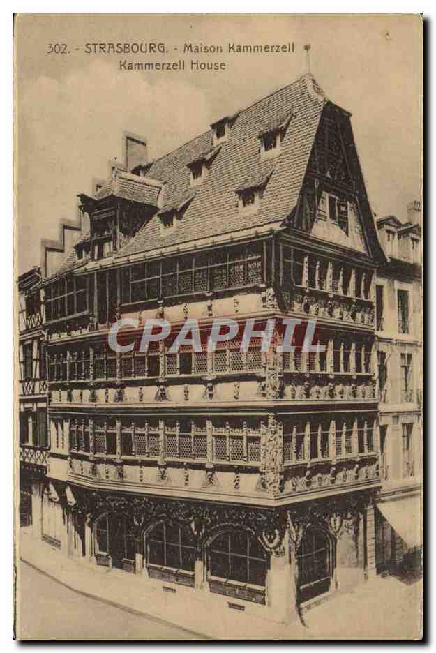 CPA Strasbourg Maison Kammerzell