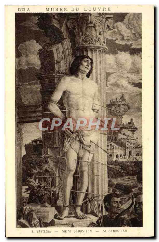 CPA Saint Sebastien Mantegna Paris Musee du Louvre