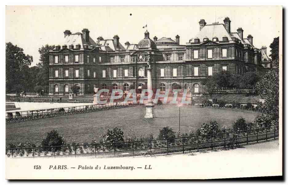 CPA Paris Palais du Luxembourg