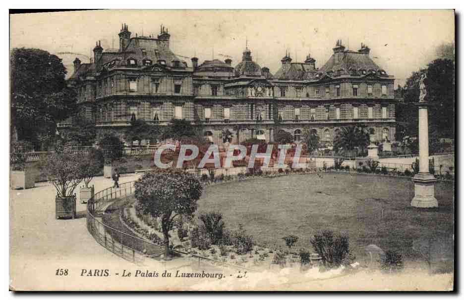 CPA Paris Palais du Luxembourg