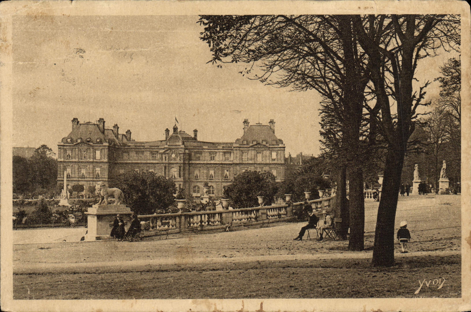 Le Palais du Luxembourg — Paris — Édition d'Art YVON, Série 4 n°80