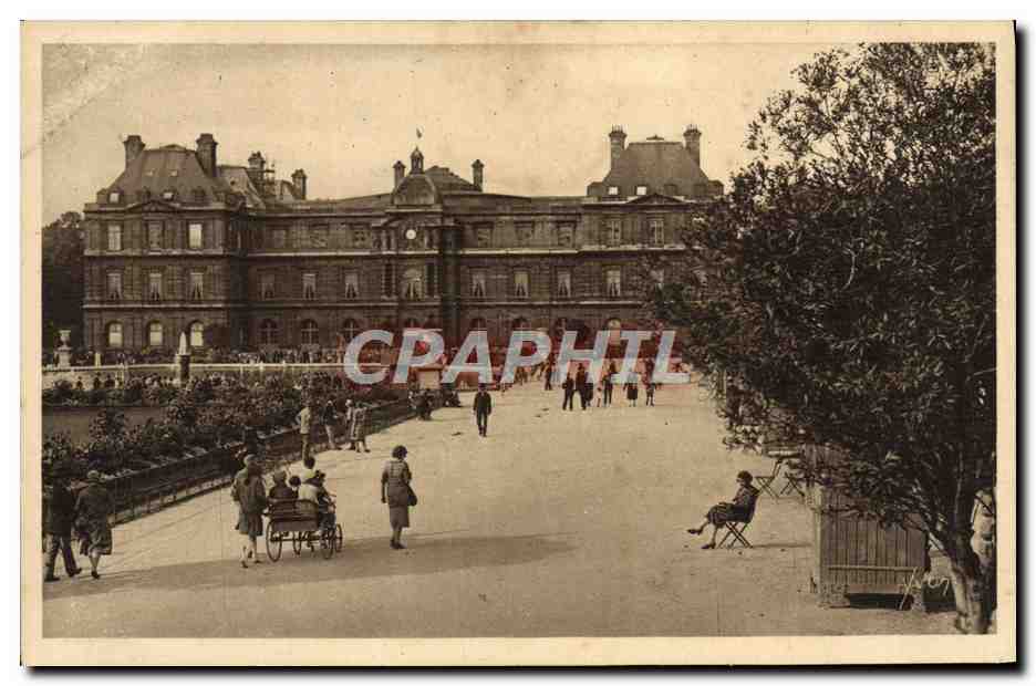 CPA Paris Palais du Luxembourg