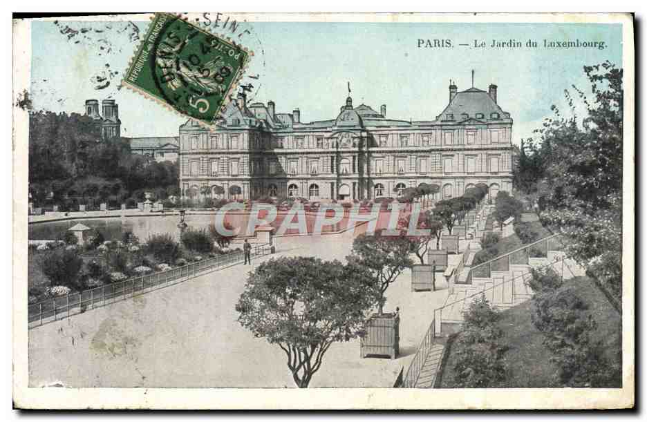 CPA Paris Palais du Luxembourg