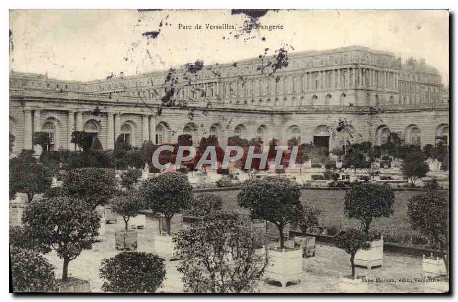 CPA Palais de Versailles Parc de L'Orangerie