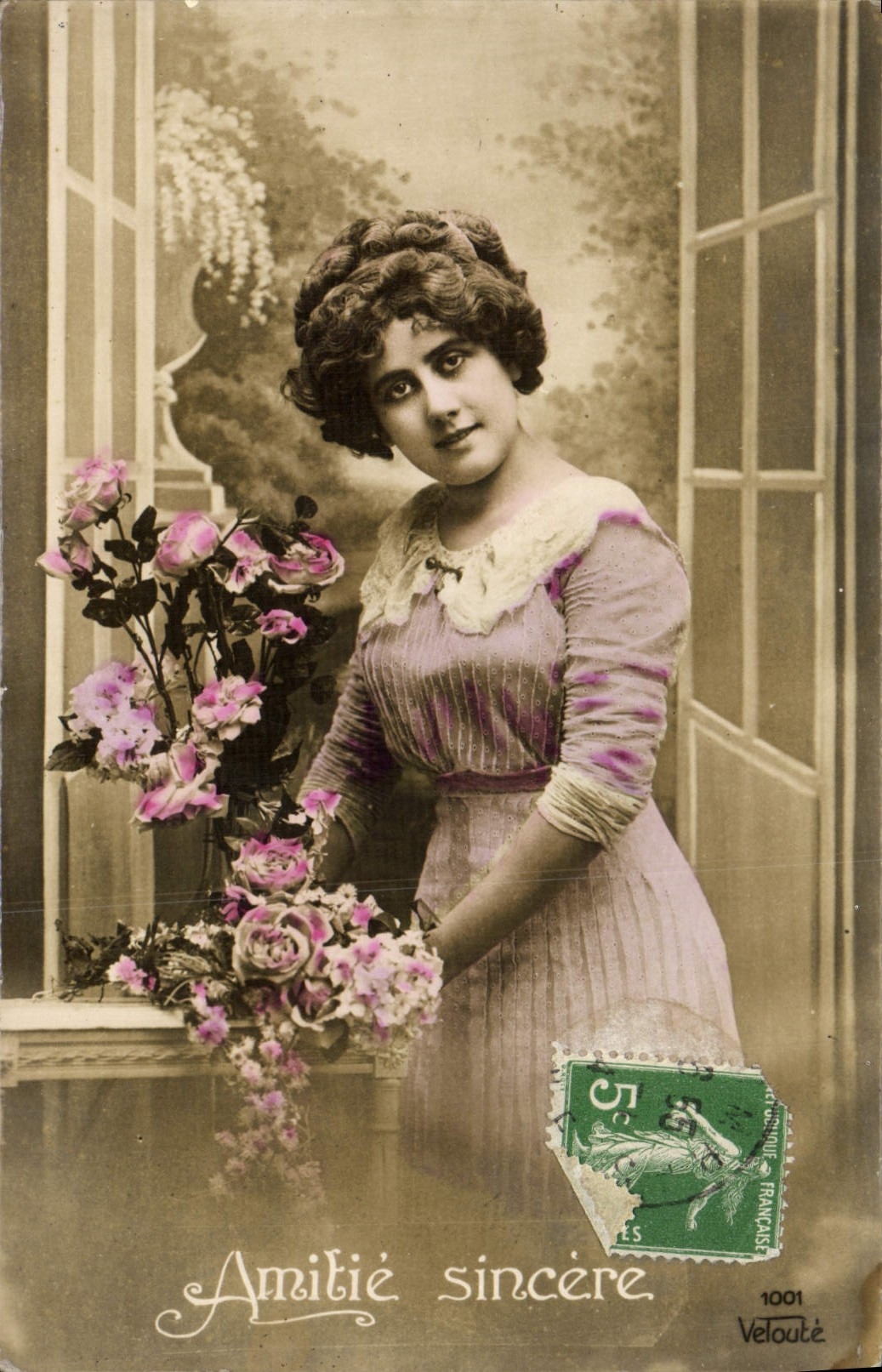 CPA Fantaisie Femme