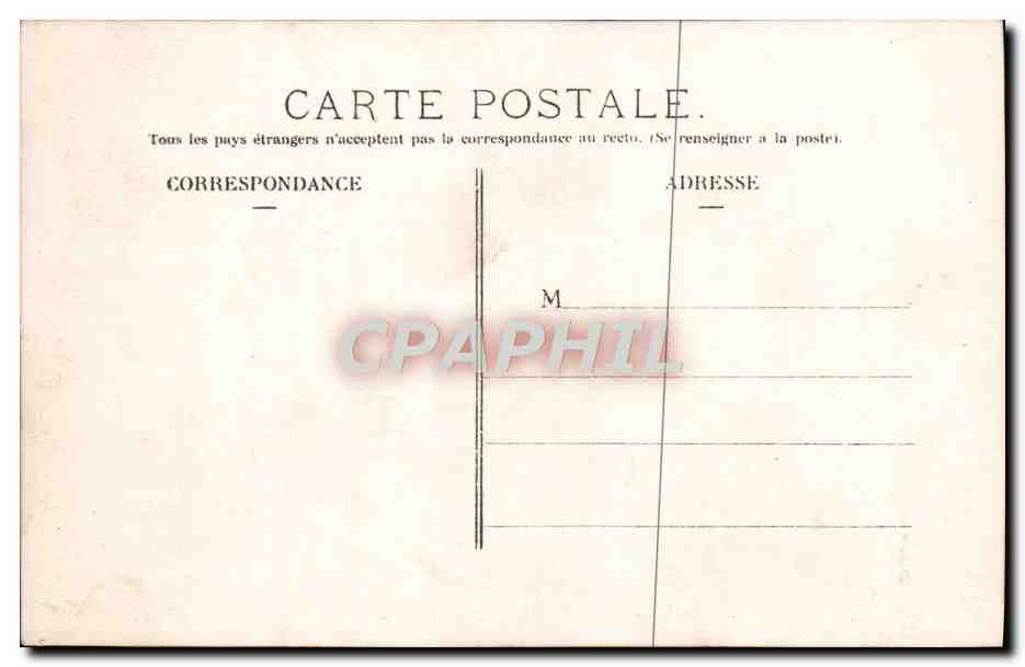 CPA Fantaisie Enfant — Rückseite