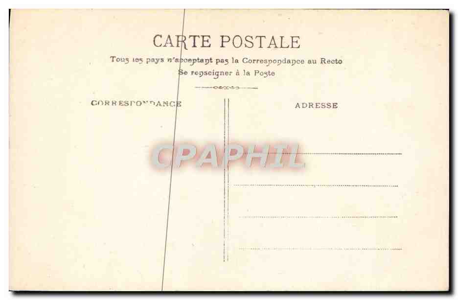 CPA Fantaisie Enfants — Verso