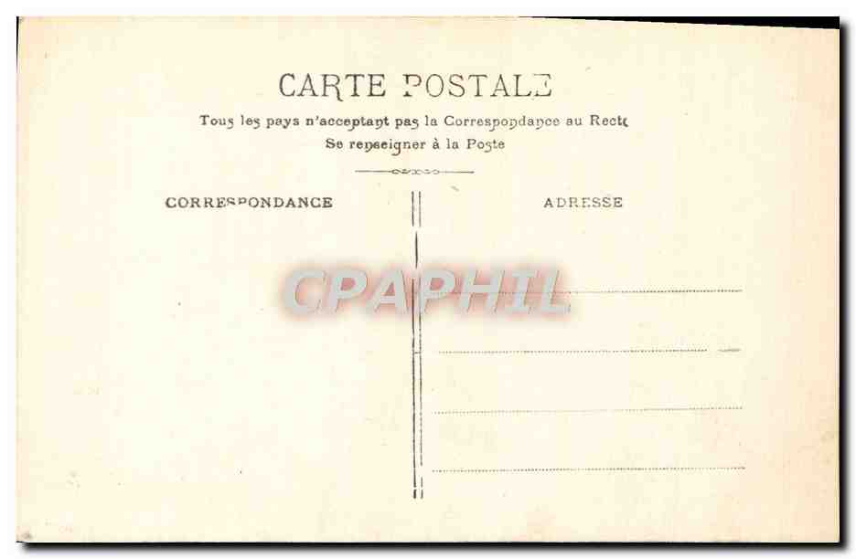CPA Fantaisie Enfants — Rückseite