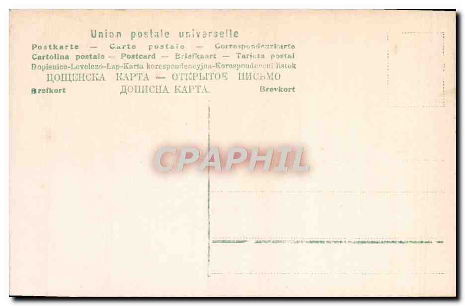 CPA Fantaisie Enfant — Rückseite