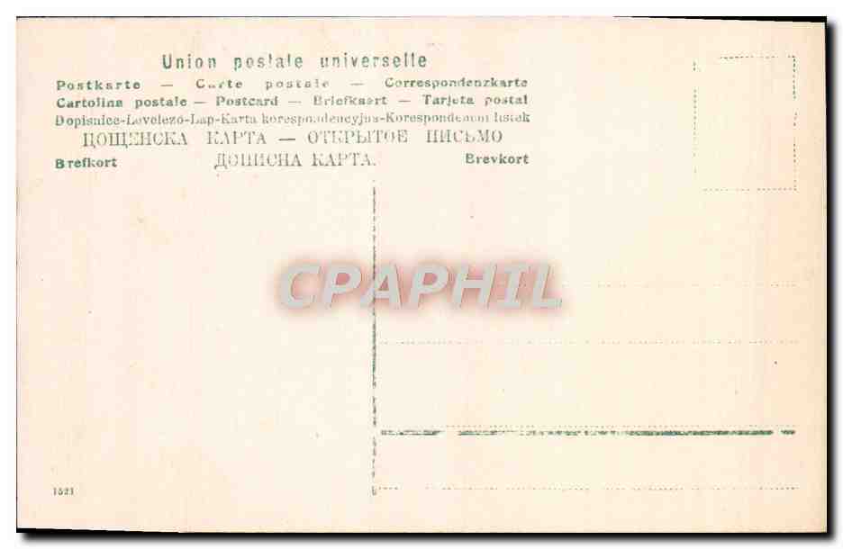 CPA Fantaisie Enfant — Verso