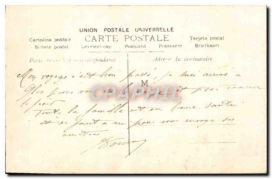 CPA Fantaisie Enfants  — Rückseite