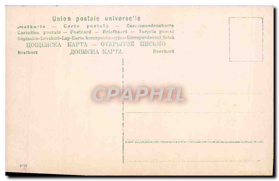 CPA Fantaisie Enfant — Rückseite