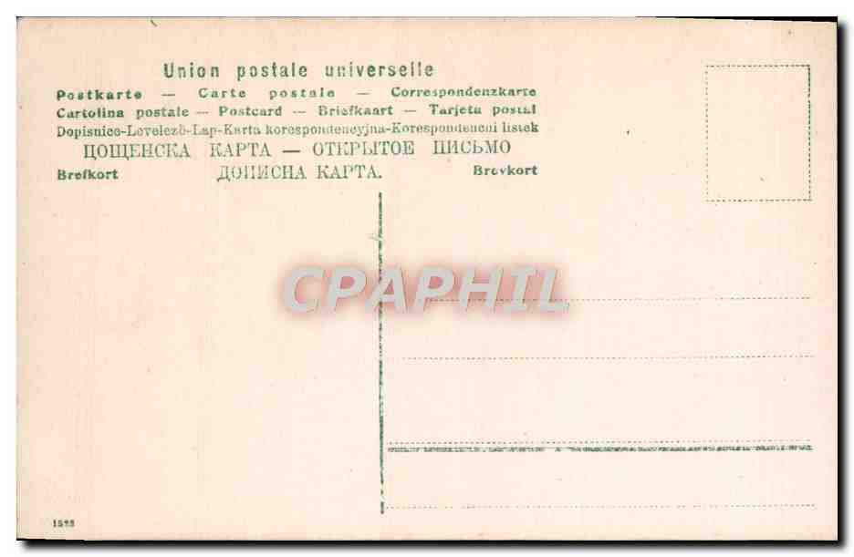 CPA Fantaisie Enfant — Verso