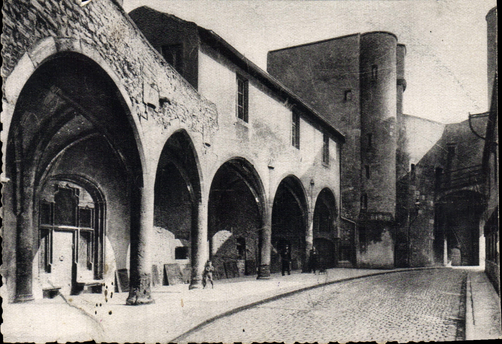 CPA Metz Interieur de la porte des Ailemands