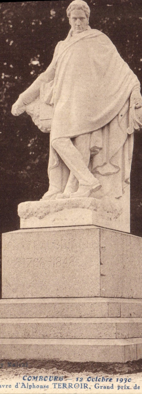 CPA Combourg 12 octobre 1930 Oeuvre d'Alphonse Terroir Grand prix de Rome 