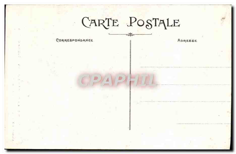 CPA Fantaisie Femme Au Bord De L'Ocean Toilette de Bain — Rückseite