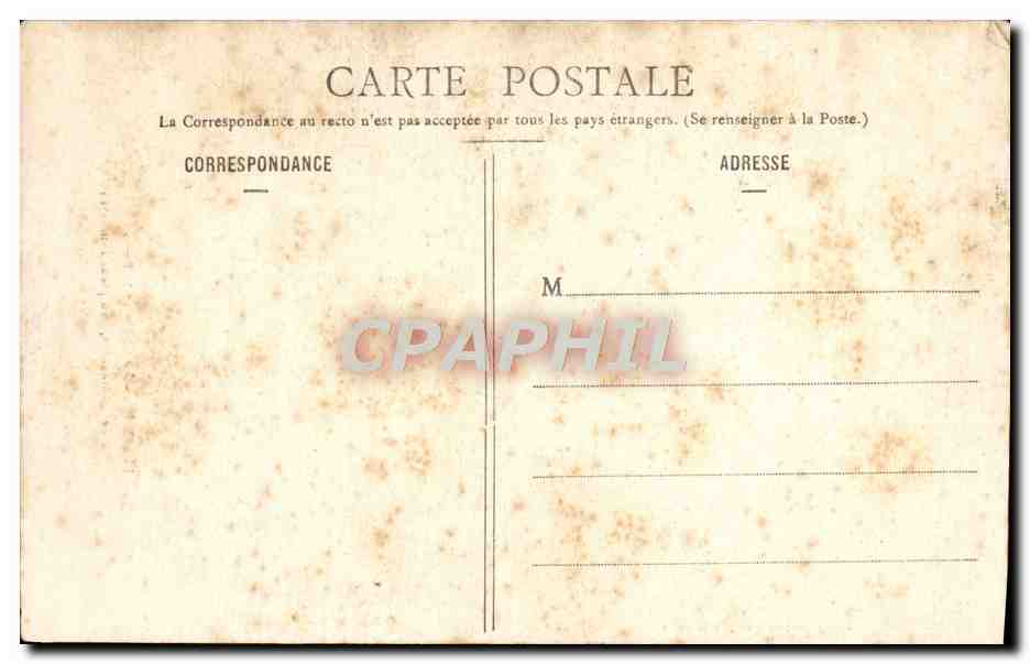 CPA Limoges Le Chene et le roseau de Coetheillas  — Rückseite