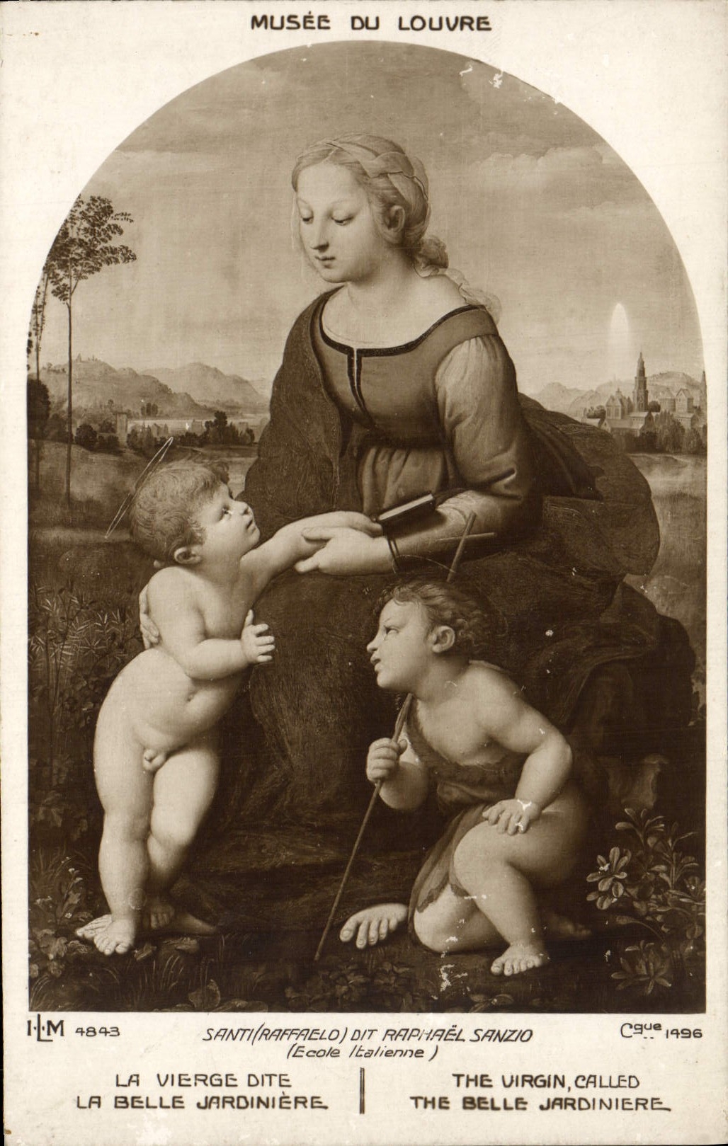 CPA Paris Musee Du Louvre