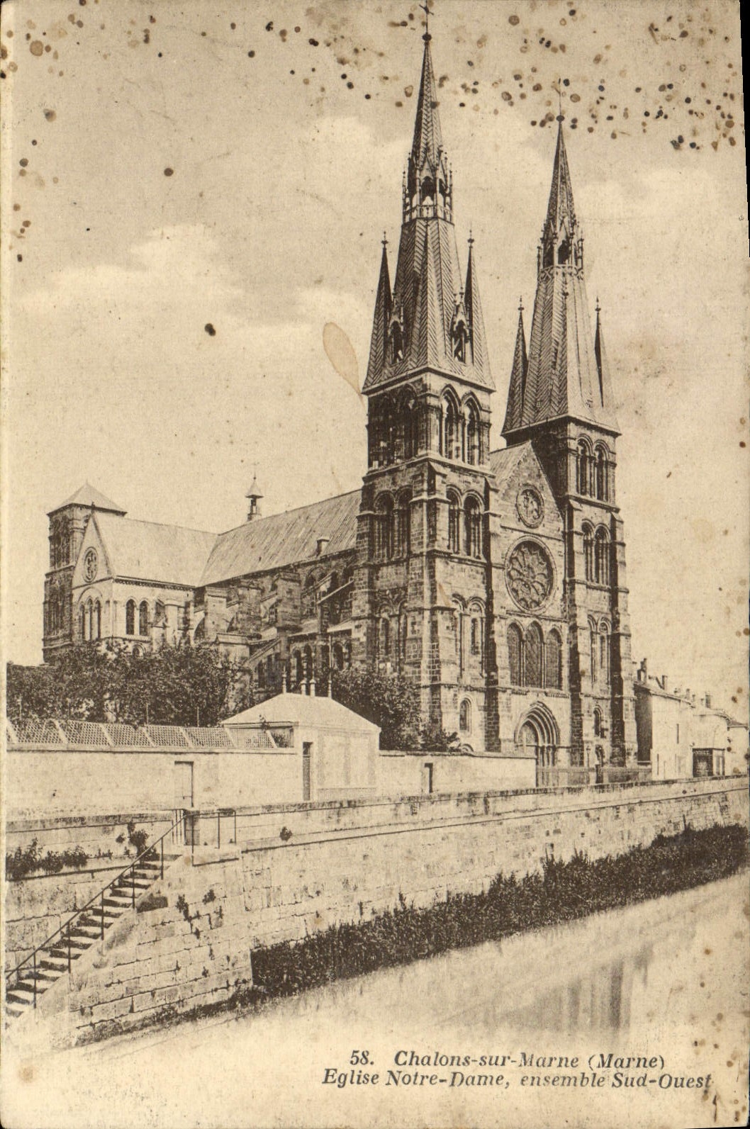 Chalons-sur-Marne — Église Notre-Dame, ensemble Sud-Ouest — n° 58