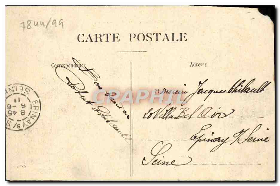 Chalons-sur-Marne — Panorama — Photo. Gindre — Verso