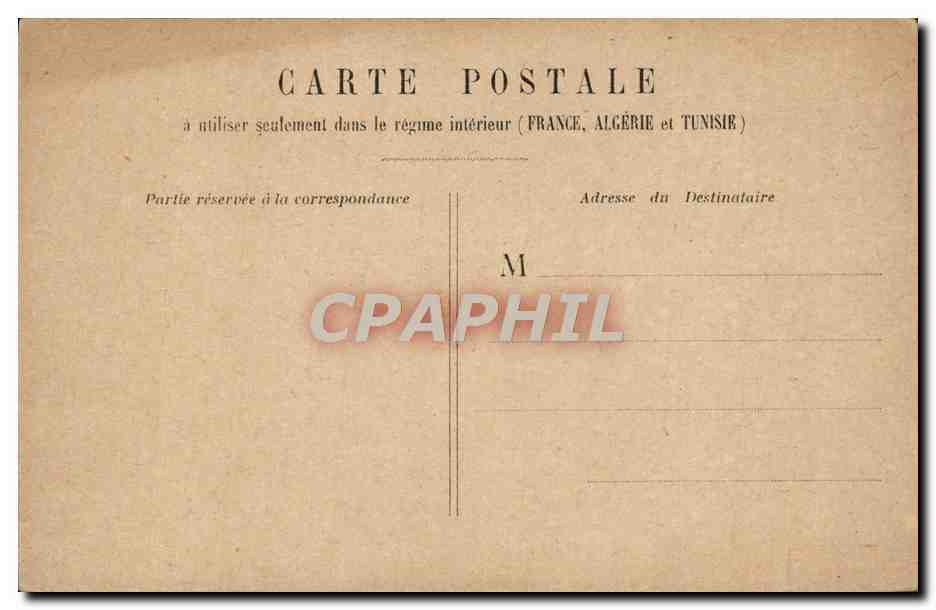 CPA Paris Gare Saint Lazare — Rückseite