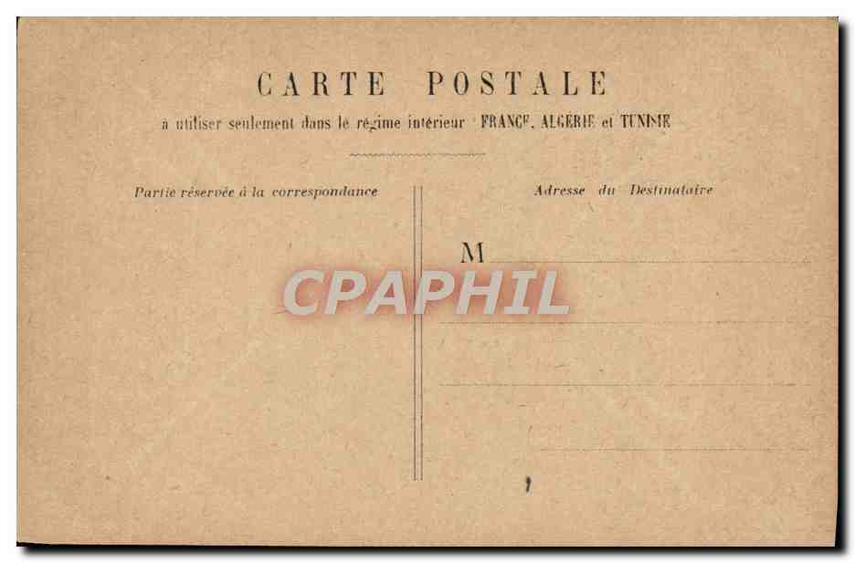 CPA Paris Gare Saint Lazare — Rückseite