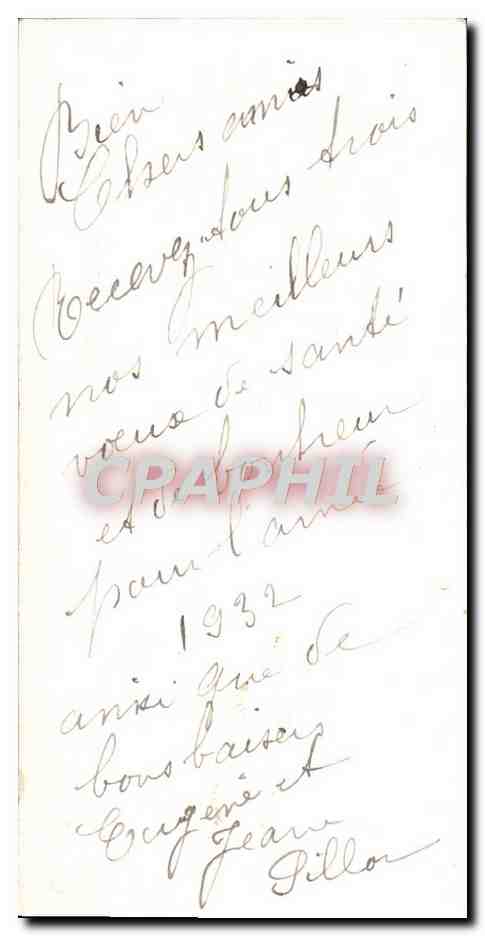 CPA Fantaisie Fleurs  — Verso