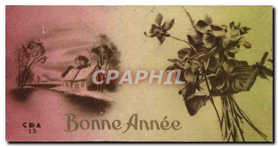 CPA Fantaisie Fleurs 