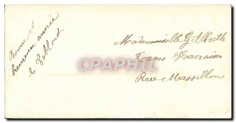 CPA Fantaisie Fleurs  — Verso