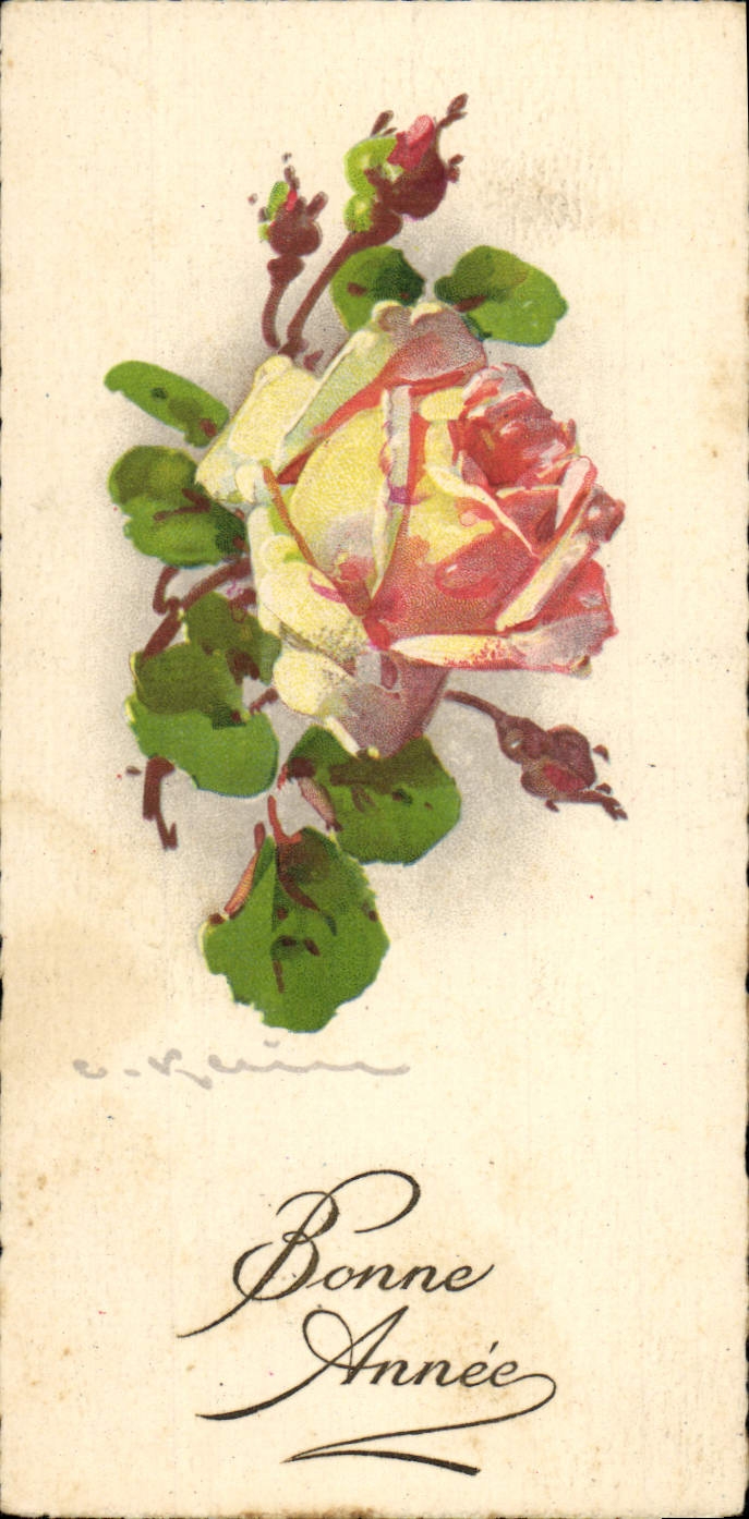 CPA Fantaisie Fleurs 