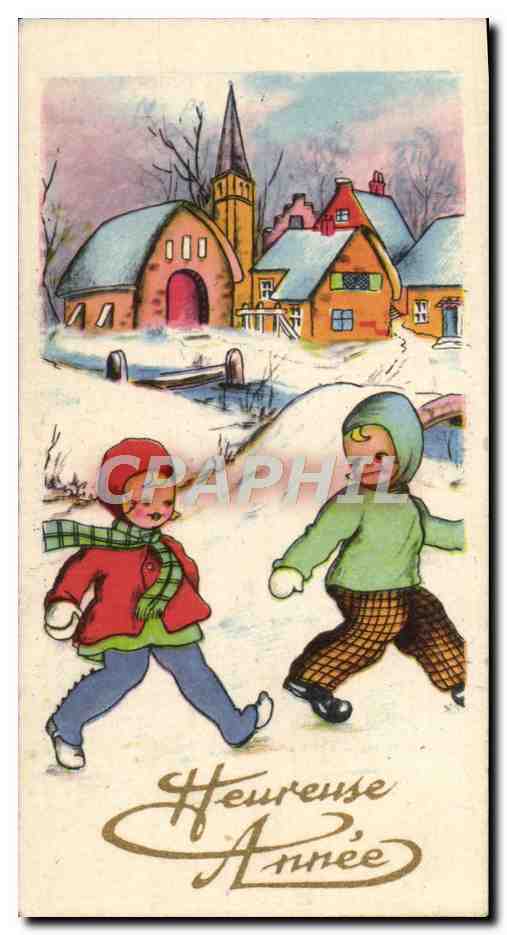 CPA Fantaisie Enfants
