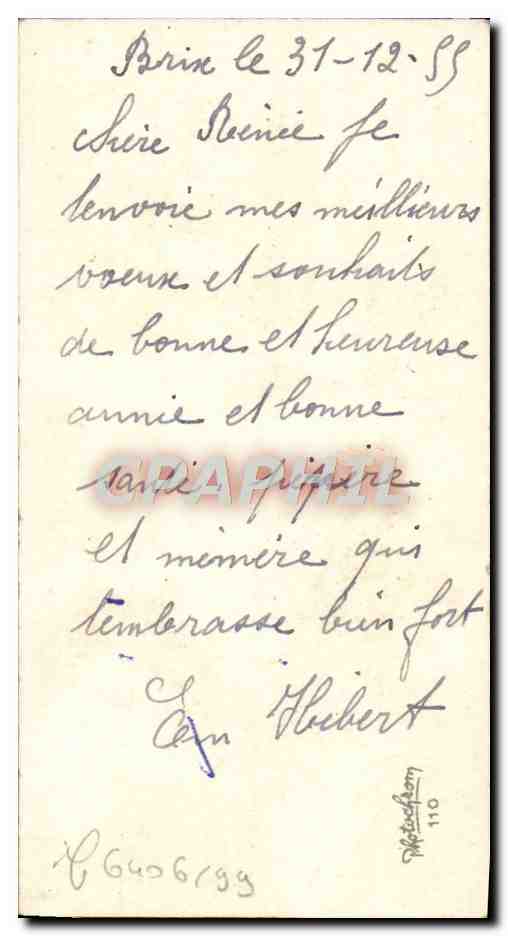CPA Fantaisie Enfants — Rückseite