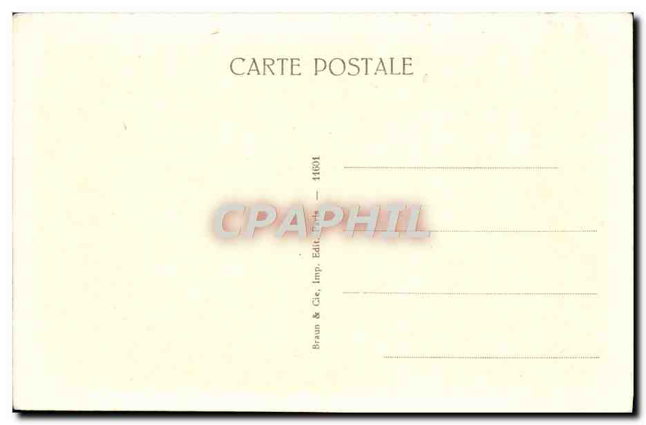 CPA Paris Musee du Louvre Leonard de Vinci La Joconde Mona Lisa — Verso