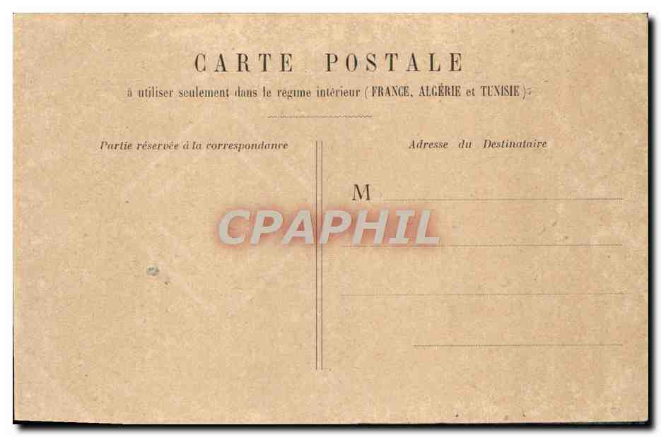 CPA Paris Gare Saint Lazare — Rückseite
