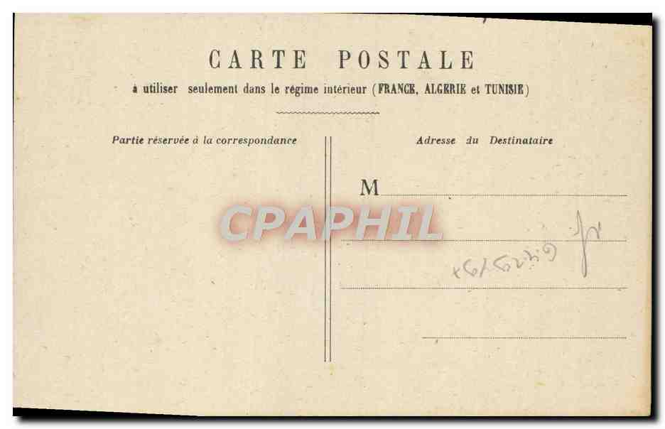 CPA Paris Gare de Lyon — Rückseite