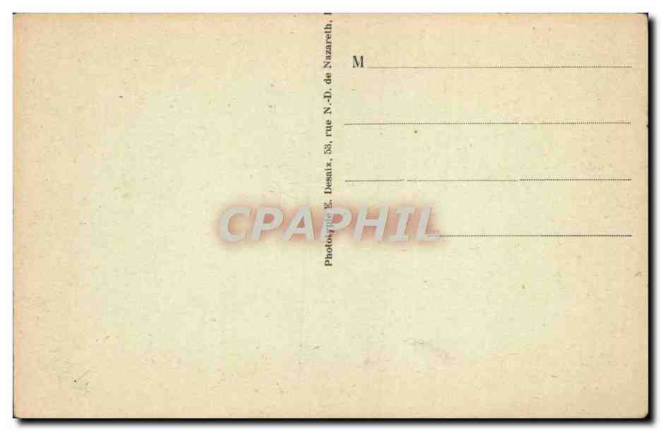 CPA Chateau — Verso