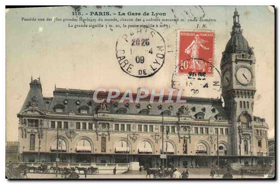 CPA Paris Gare de Lyon
