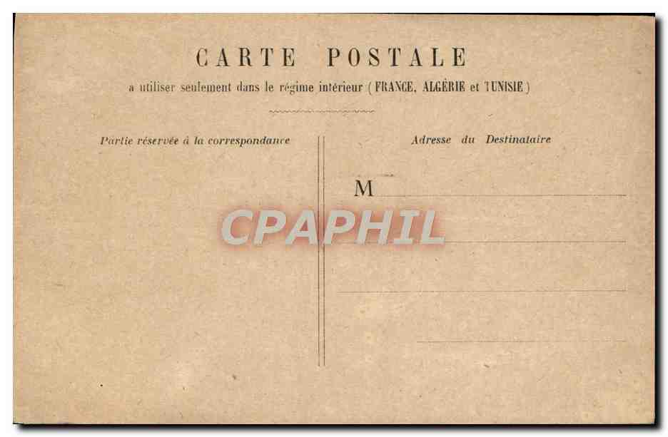 CPA Paris Gare de l'Est Autobus — Rückseite