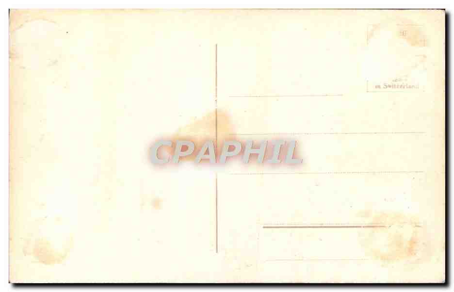 CPA Fantaisie  — Verso