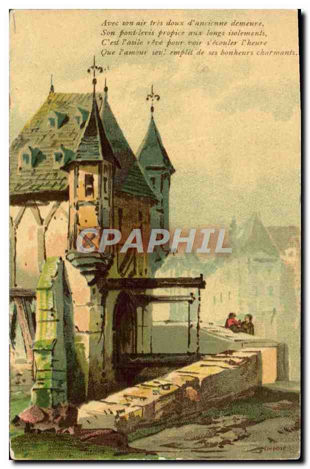 CPA Fantaisie Chateau