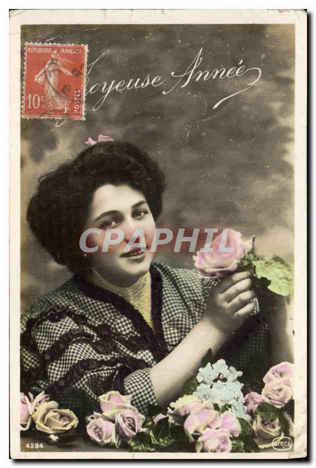 CPA Fantaisie Femme