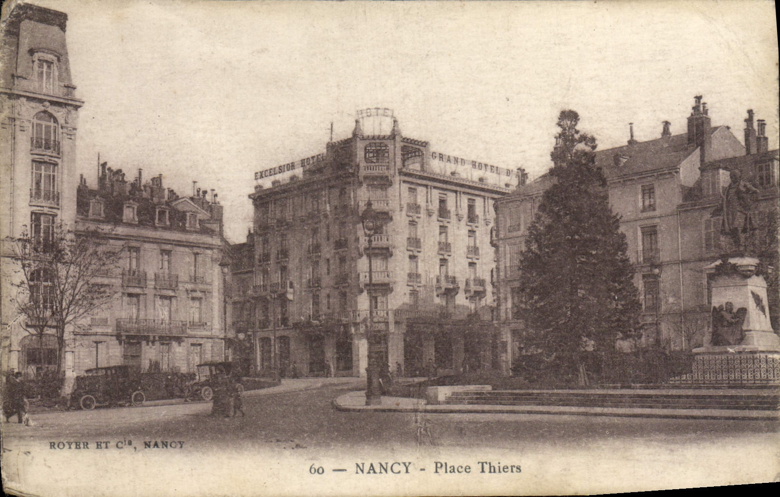 NANCY - Place Thiers — Grand Hôtel d'Excelsior — Royer et Cie, Nancy, n°60