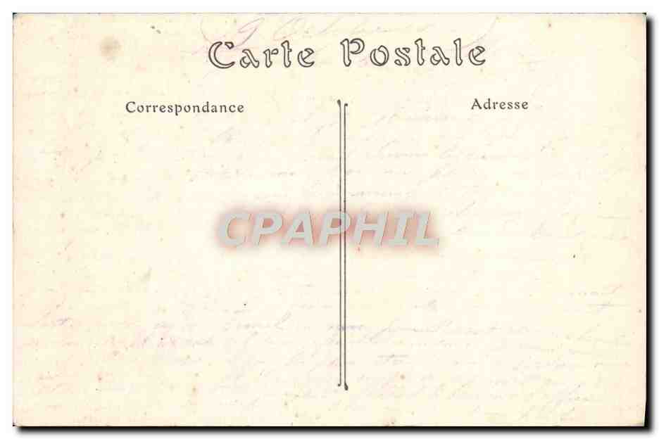 CPA Chalons Sur Marne Le Jardin du Jard — Verso