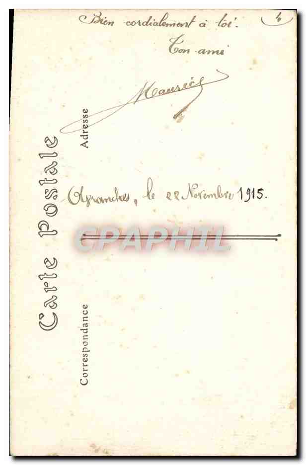 CPA Abbaye Du Mont Saint Michel Les Cachots — Verso