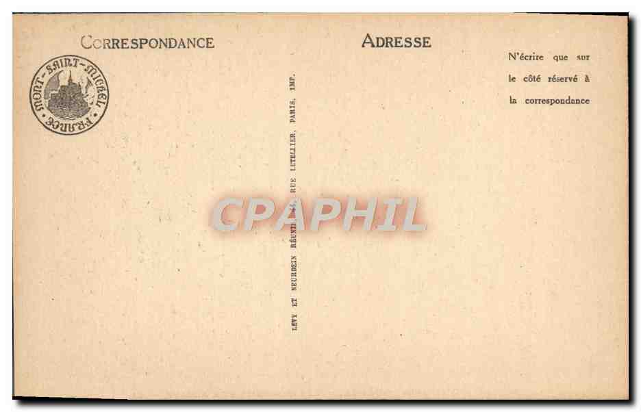 Le Mont-Saint-Michel — Côté Est — LL — n° 192 — Reverso
