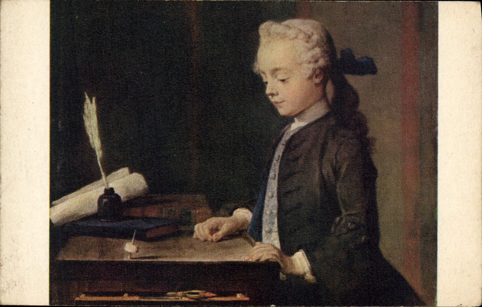 L'Enfant au Toton — Chardin — Comité National de l'Enfance, Paris
