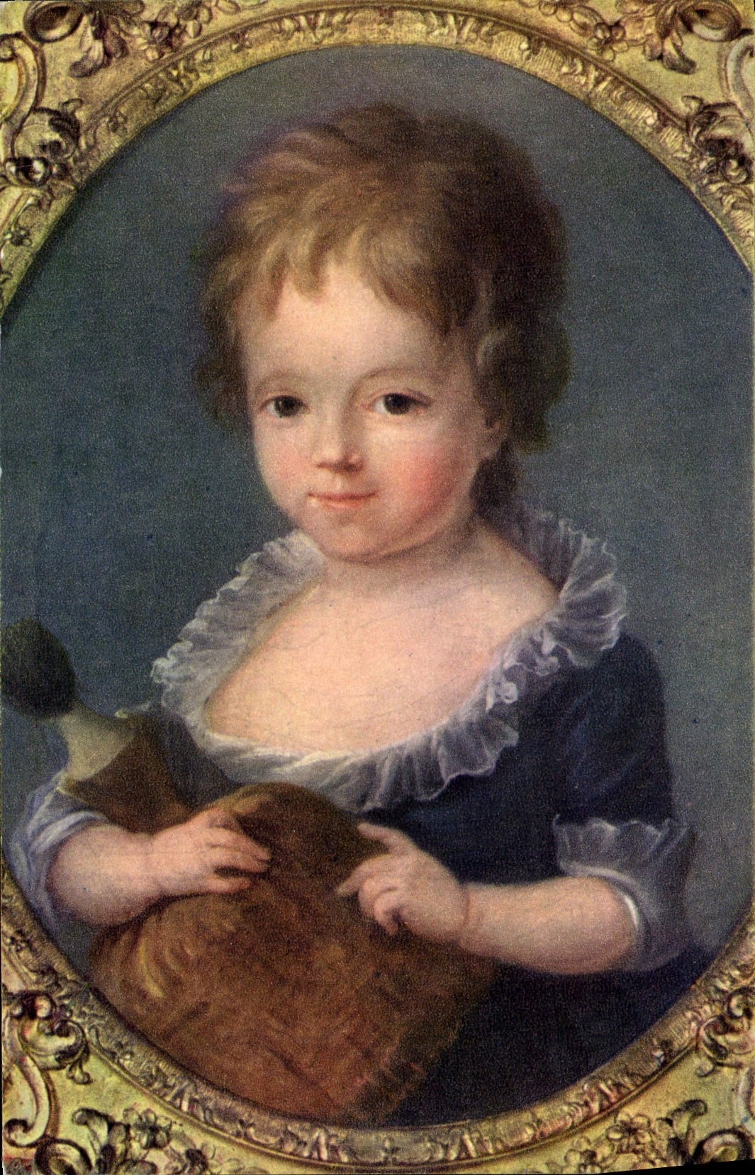 CPM Drouais Portrait La fillette a la poupee Cognacq Jay