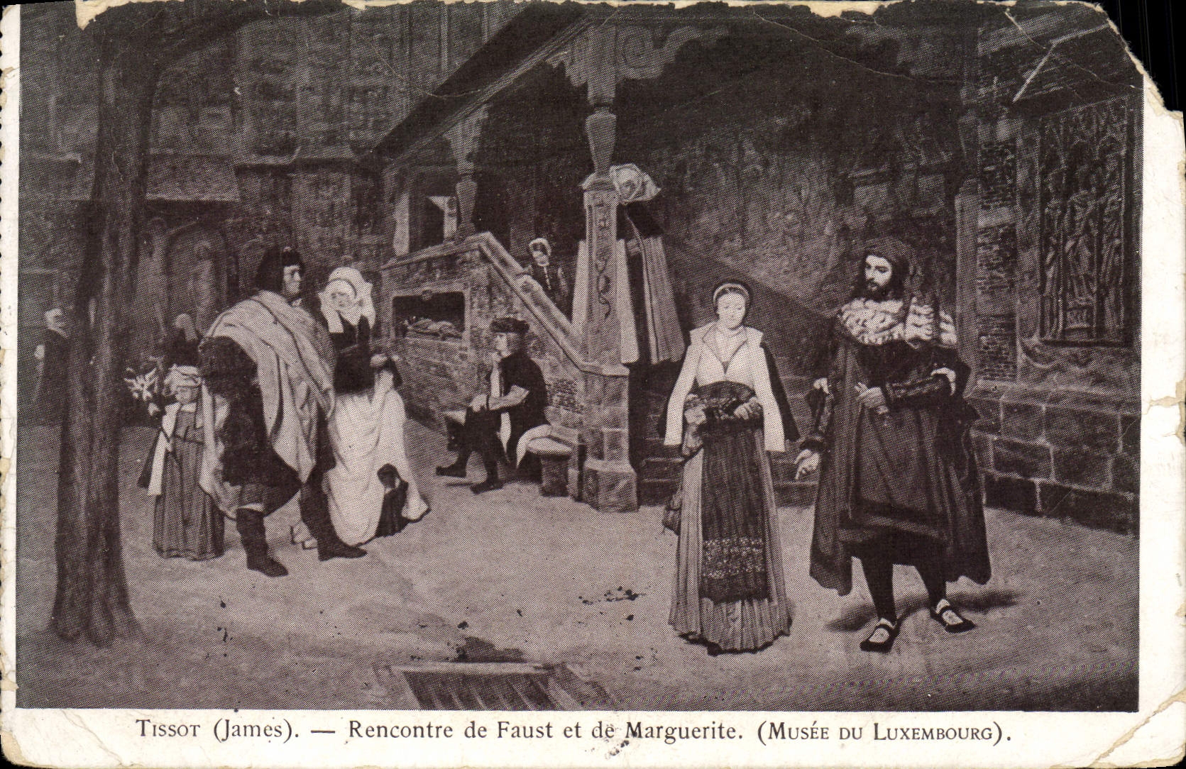 CPATissot Rencontre de Faust et de Marguerite Musee du Luxembourg