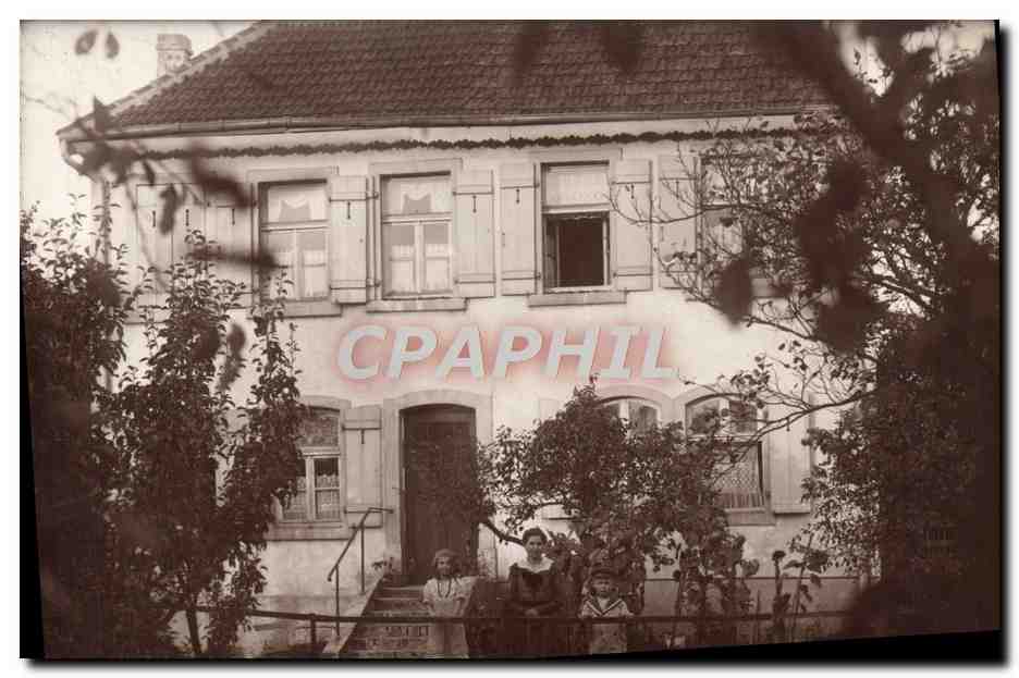 CARTE PHOTO Maison 