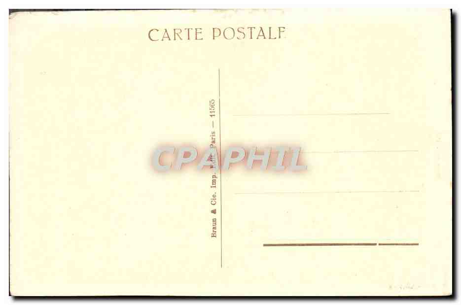 CPA Sainte Famille Le Perugin Musee du Louvre Paris  — Verso